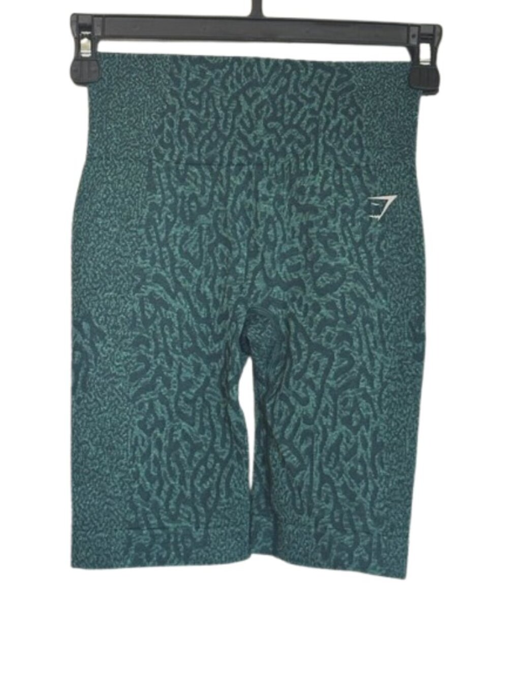 Gymshark Seamless Biker Shorts Size XS Teal Adapt Animal Cycle Gym Active Yoga